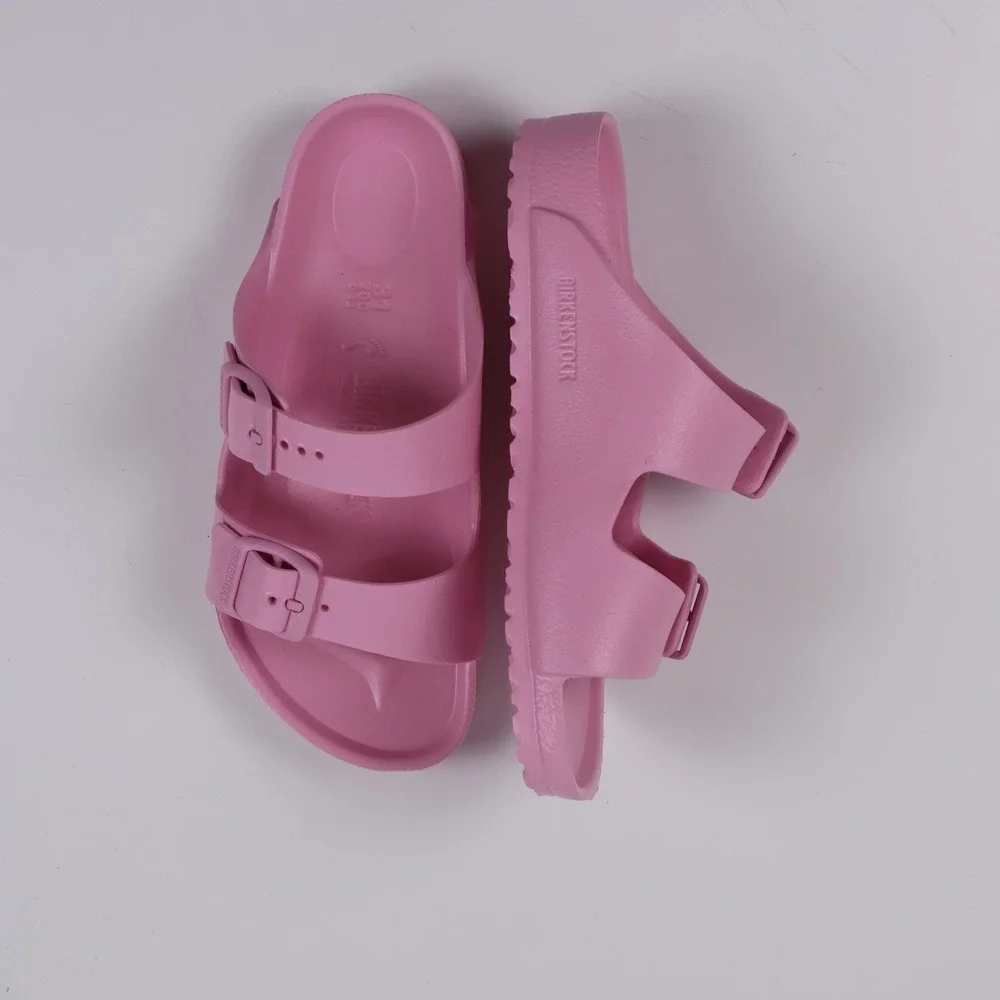 Birkenstock Arizona EVA Kids Fondant Pink Sandals Size 31 US 13 NEW